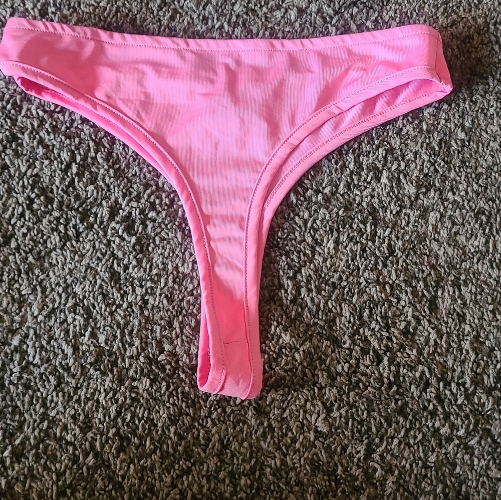 Vibrant Pink Bikini Bottom